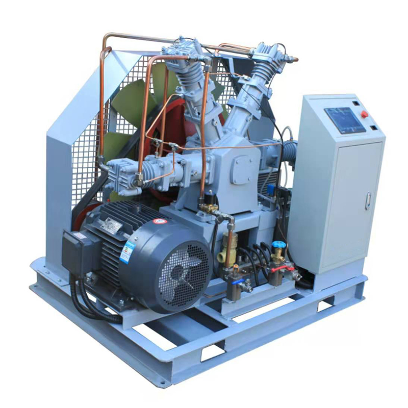 Silent Oil-free Oxygen Nitrogen Booster WWY-20-4-120 Booster Pump Intake Pressure 0.4Mpa Exhaust Pressure 12Mpa