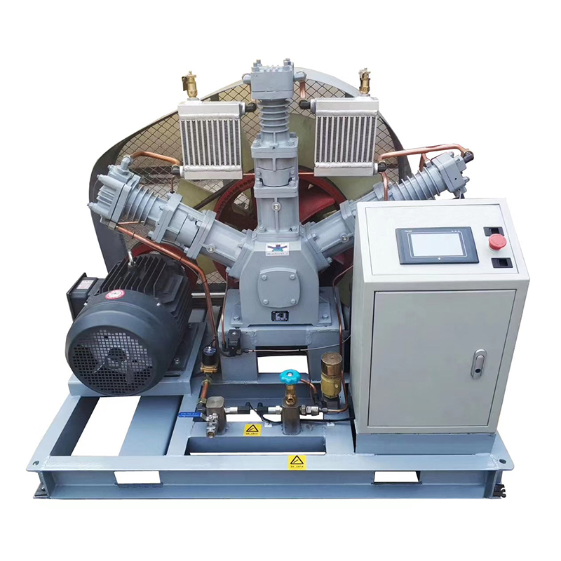 Silent Oil-free Oxygen Nitrogen Booster WWY-20-4-120 Booster Pump Intake Pressure 0.4Mpa Exhaust Pressure 12Mpa