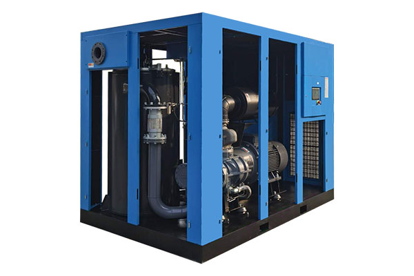 3~5bar low pressure permanent magnet variable speed screw air compressor for textile industry