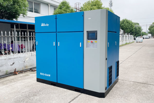 Industrial Variable Speed Drive VSD Dry Oil Free Screw Air Compressor