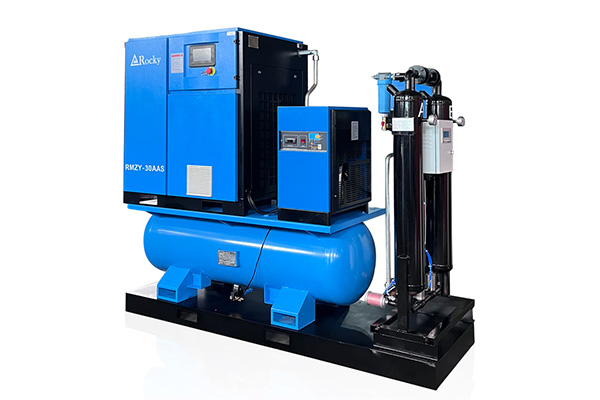 30hp 20 bar Screw Compressor Manufacturers Rotary Screw Air Compressor with Dryer
