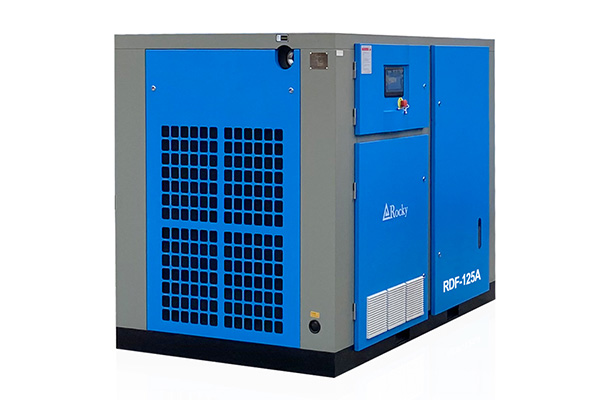 132HP 8 bar Variable Speed  Rotary Screw Air Compressor 