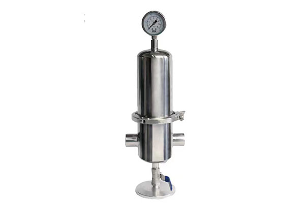 60~75nm3/Min Refrigerated Dryer Precision Filter Stainless Steel Sterilizing Filter F-400