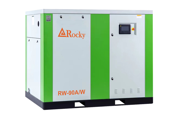 China Industrial Silent Oil-Free Electrical Rotary Screw Air Compressor 90kW