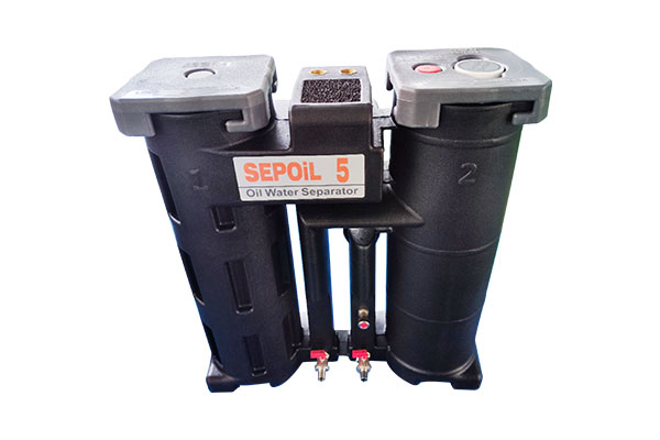 60m3/min 2200cfm air compressor oil-water separator SEP-60 waste oil collector