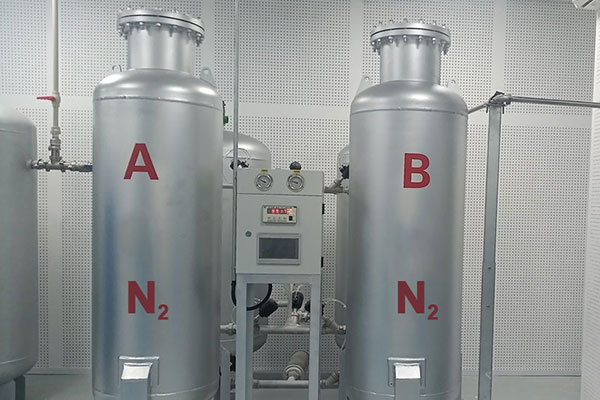 High Purity 99.999% Nitrogen Gas System Instrument 21Nm3/h PSA Nitrogen Generator