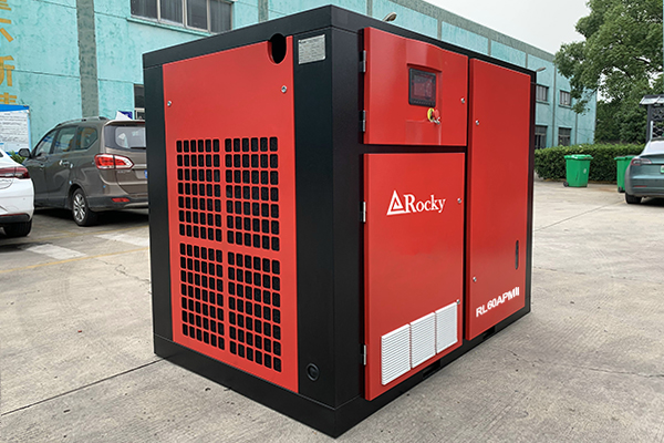 Two-Stage 75kw 5.5 Bar Low Pressure Screw Air Compressor for Textile Industry