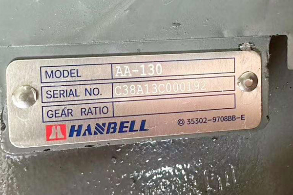 15kW/20hp Screw Air Compressor Head Hanbell Air End AA-130 