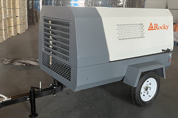 5m3/min 185 Cfm Portable Diesel Air Compressor for Sale