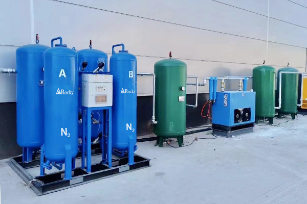 High purity 99.99% nitrogen system 50Nm3/h PSA nitrogen generator