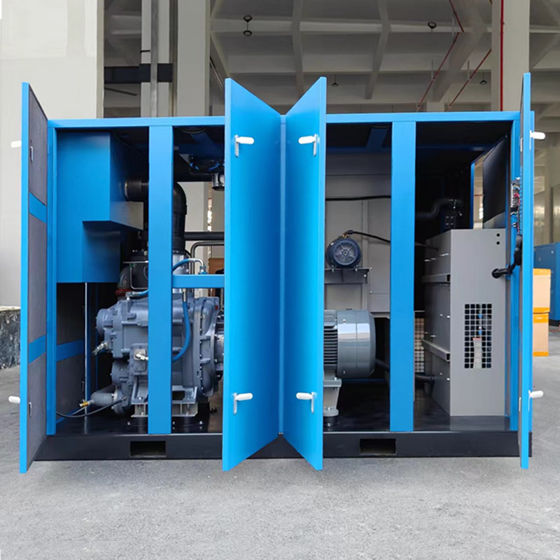 5.5 bar low pressure screw air compressor 75kW two-stage compressor