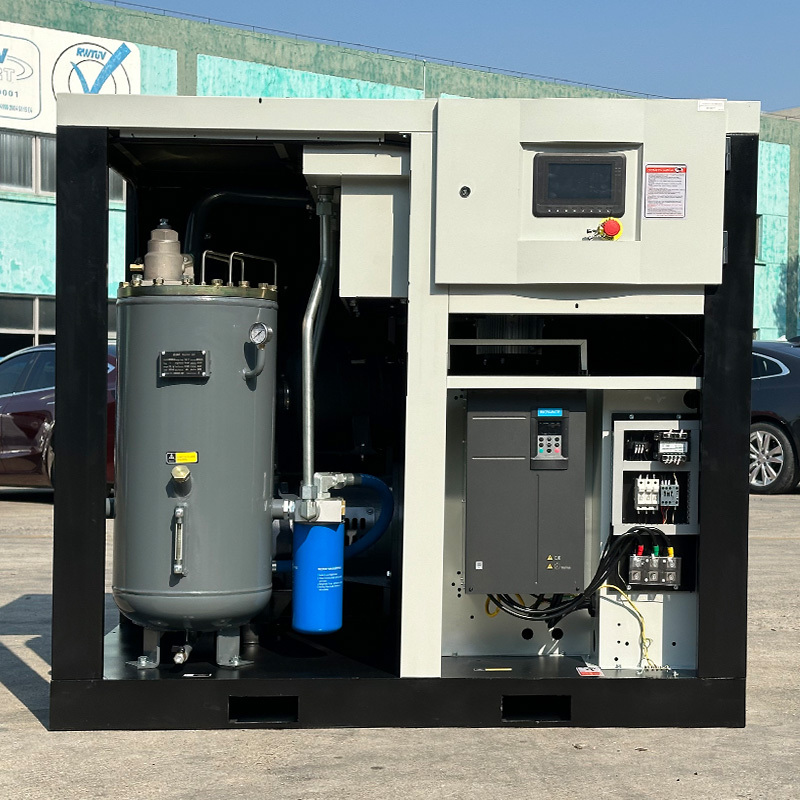 75kw 100HP Pm Variable Speed Industrial Screw Air Compressors