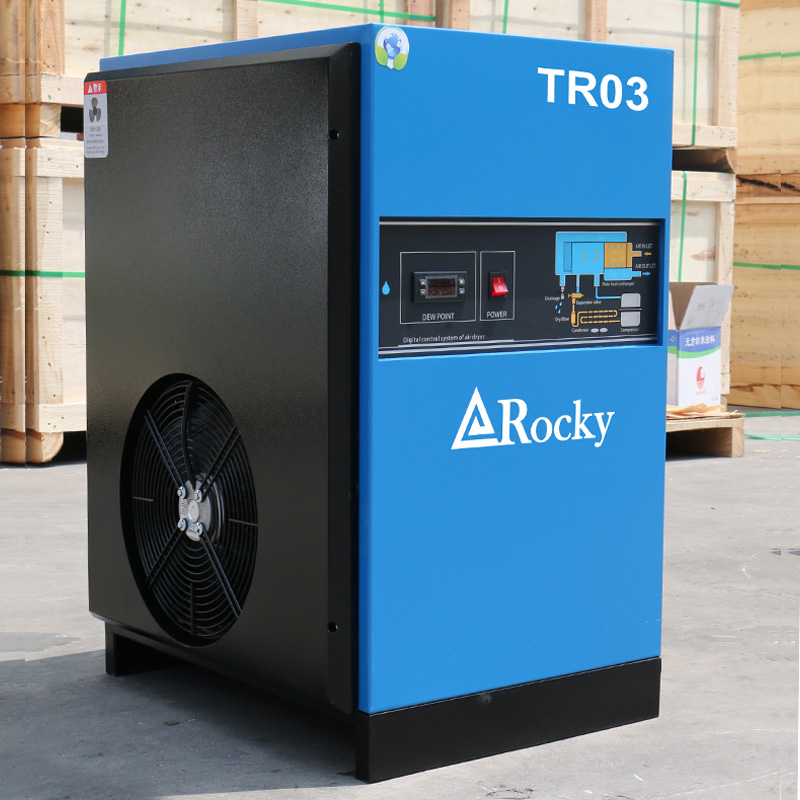 220V/60hz Industrial Refrigerated Dryer TR03 Marine Refrigerated Air Dryer 