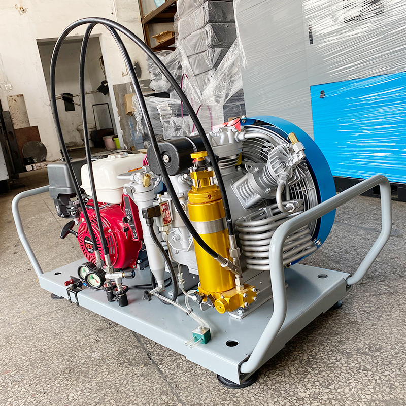 Customizable 300bar high pressure diving breathing air compressor GDR-200P