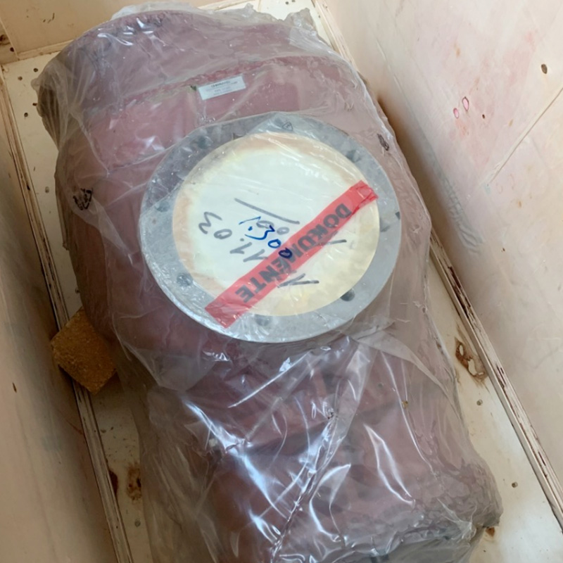 German Original GHH Screw Airend CF128G Screw Compressor Head 
