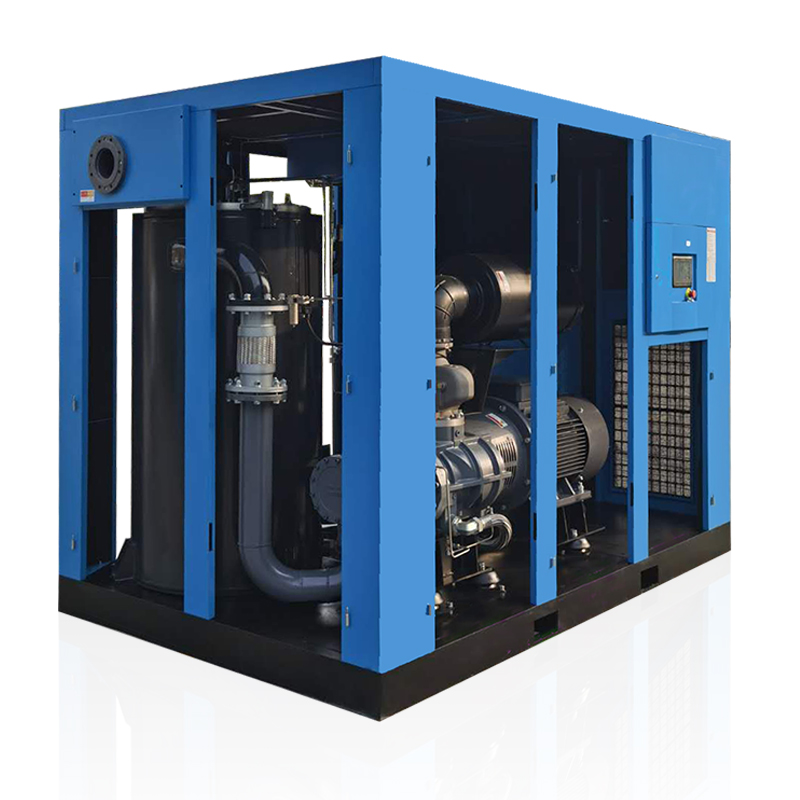 3~5bar low pressure permanent magnet variable speed screw air compressor