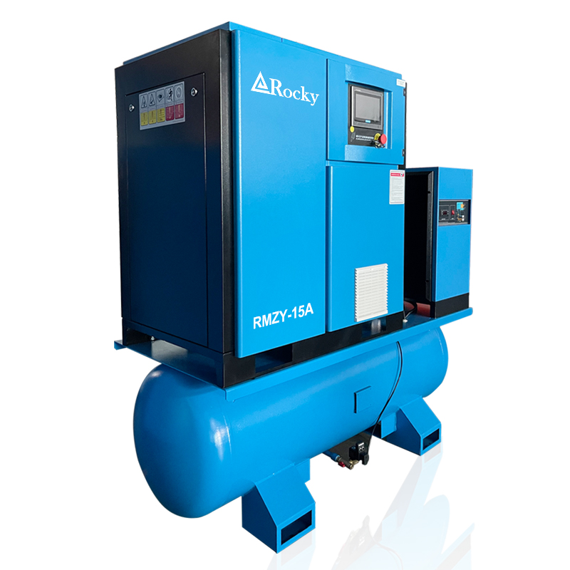 15HP 11kW Combined 16 bar High Pressure Laser Cutter Screw Air Compressor