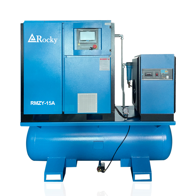 15HP 11kW Combined 16 bar High Pressure Laser Cutter Screw Air Compressor