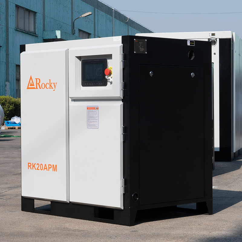 20hp  Permanent Magnet Variable Speed Screw Air Compressor RK20APM
