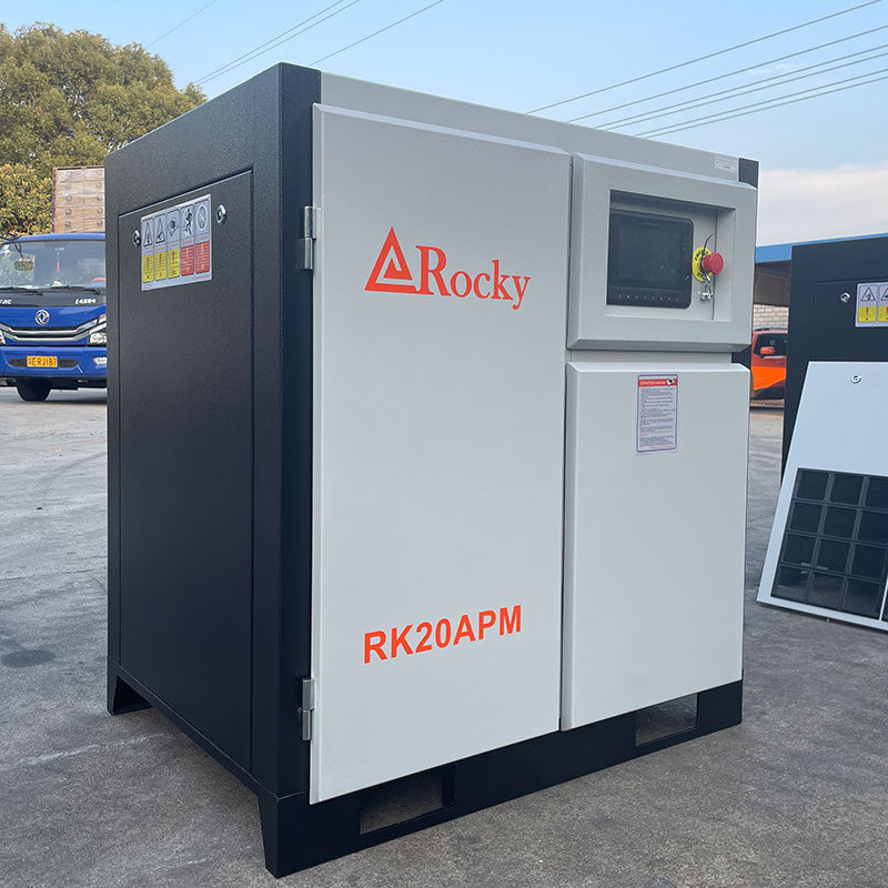 20hp  Permanent Magnet Variable Speed Screw Air Compressor RK20APM