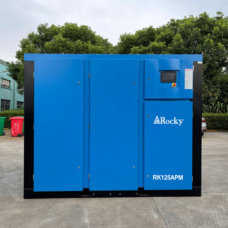 90kW 125hp VSD Variable Speed Screw Air Compressor