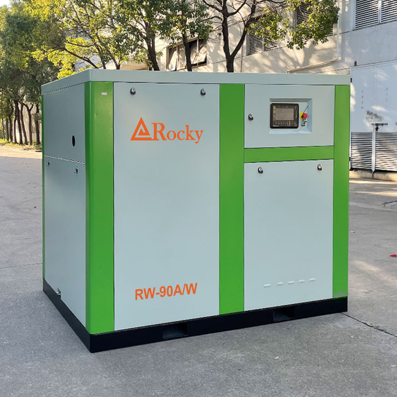 Oil-free Water Lubricated Single Stage Screw Air Compressor 