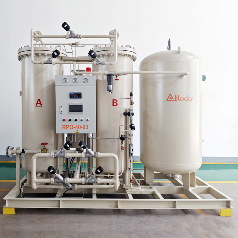 Oil-free oxygen air compressor system PSA Oxygen Generators