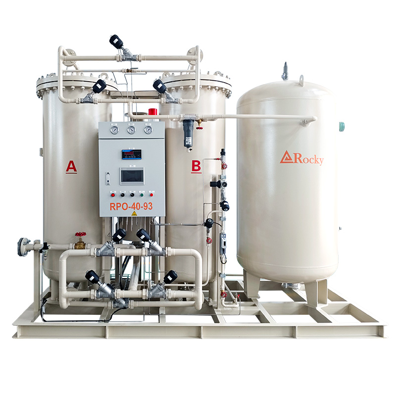 Oil-free oxygen air compressor system PSA Oxygen Generators