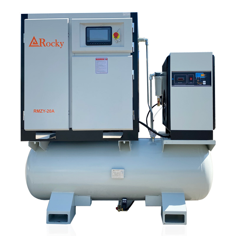 16 bar High Pressure PM VSD Integrated Screw Air Compressor for Fiber Laser Cutting 