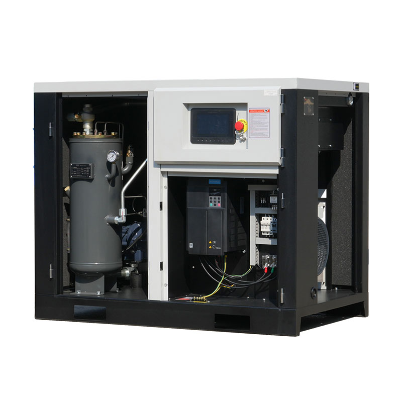 30HP 22kW Energy Saving Permanent Magnet Motor Inverter Screw Air Compressor