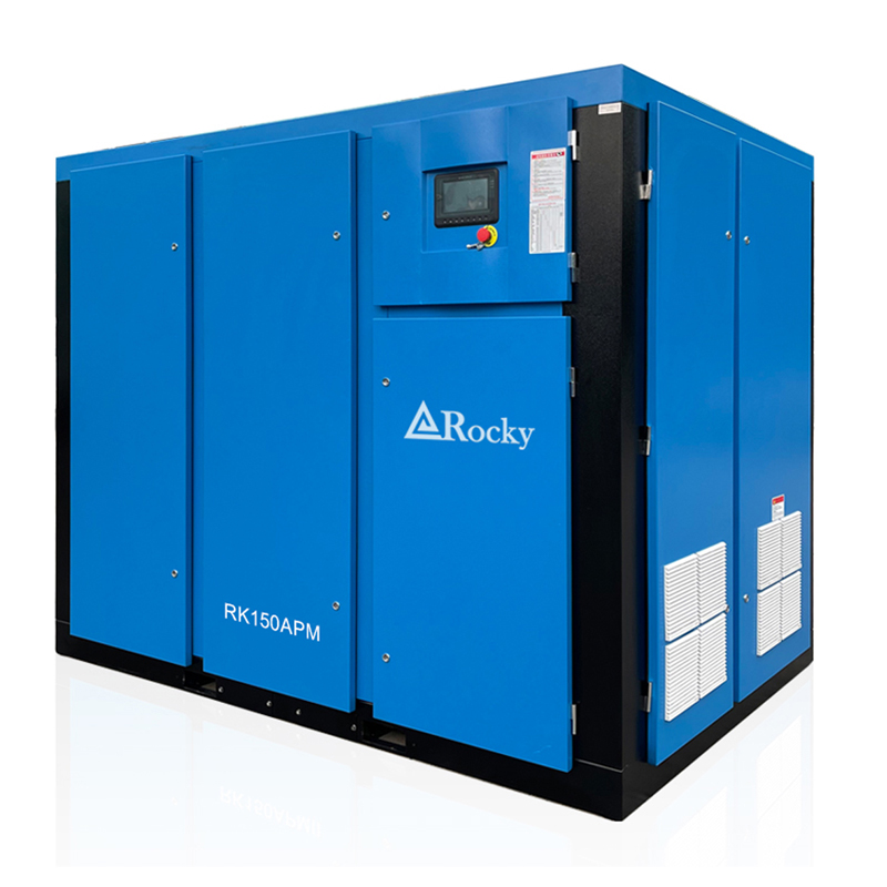 110kW Industrial Screw Air Compressor 150HP PM Variable Speed ​​Electric Screw Air Compressor