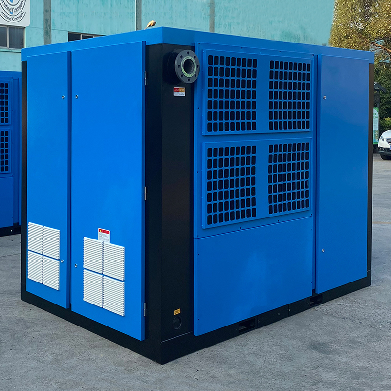 110kW Industrial Screw Air Compressor 150HP PM Variable Speed ​​Electric Screw Air Compressor