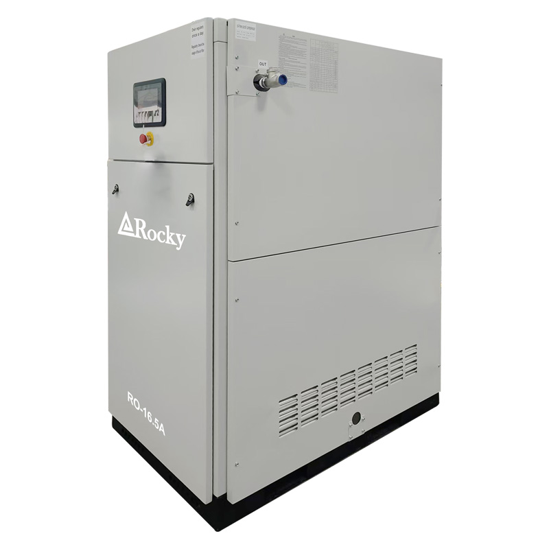 16.5 kW belt-driven silent oil-free scroll air compressor RO-16.5A