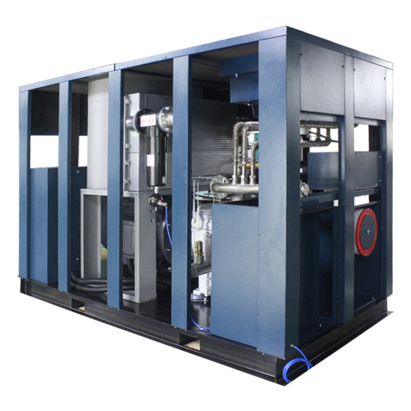 Silent Stationary Compressor RDO-25OA/W Dry Oil Free Rotary Screw Air Compressors