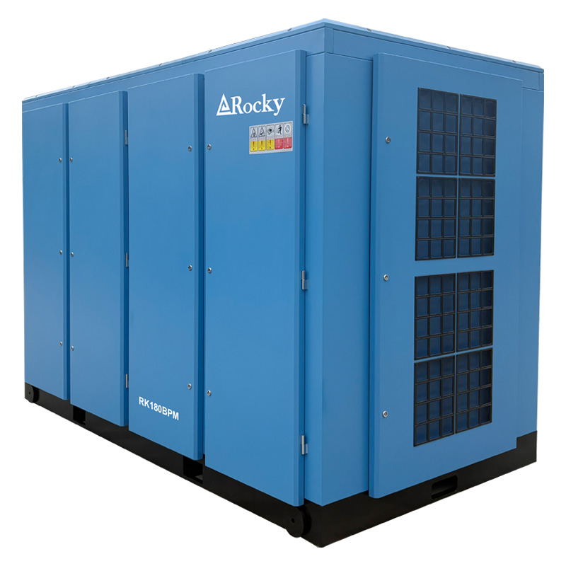 General Industrial 30% Energy Saving 132kw 175 HP Oil Free Screw Air Blower for Water Treatment