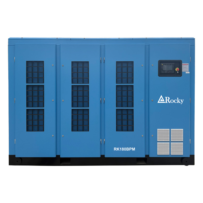 General Industrial 30% Energy Saving 132kw 175 HP Oil Free Screw Air Blower for Water Treatment