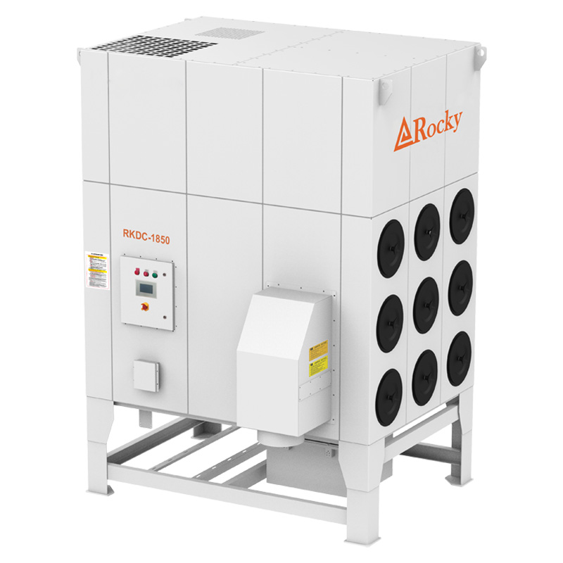 25hp Fiber Laser Cutting Machine Industrial Dust Collector CNC Cutting Fume Extractor