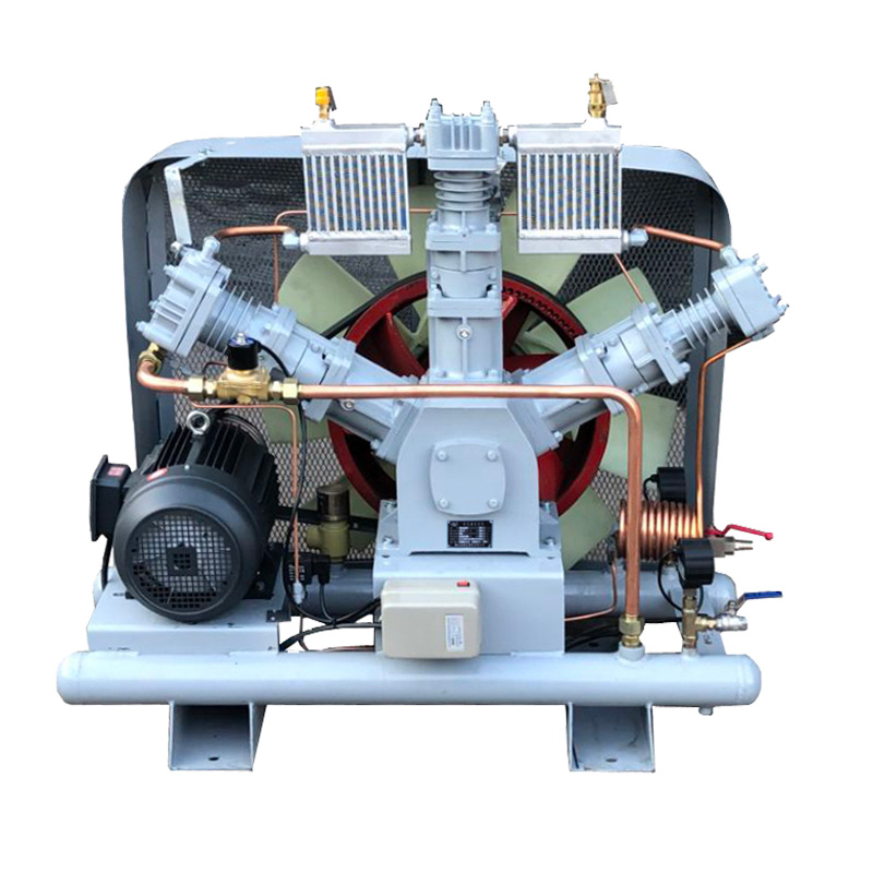 5.5kW 40Nm³/h 30 bar Piston high-pressure gas booster compressor