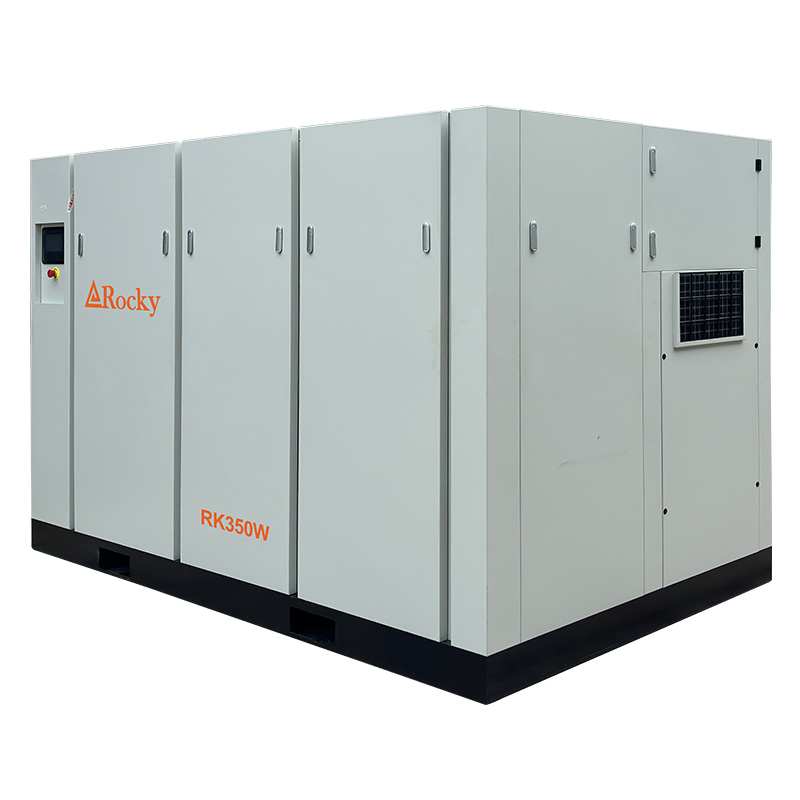 250 KW/350 HP Water-cooled Single-stage Screw Industrial air Compressor