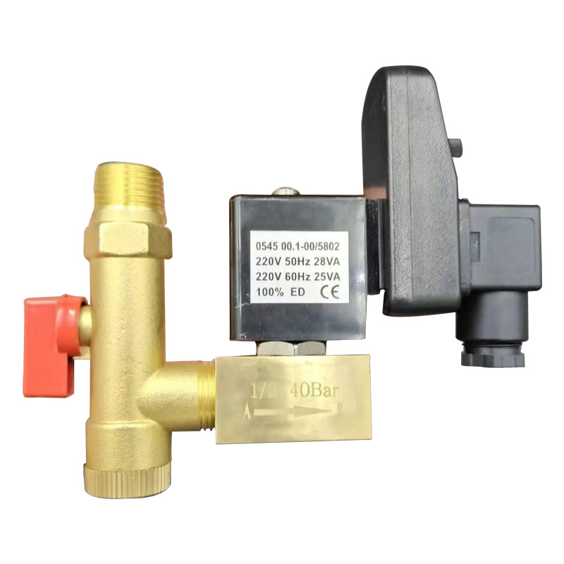 40 Bar High-Pressure DC24V AC220~240V Air Tank Electronic Drain Valve
