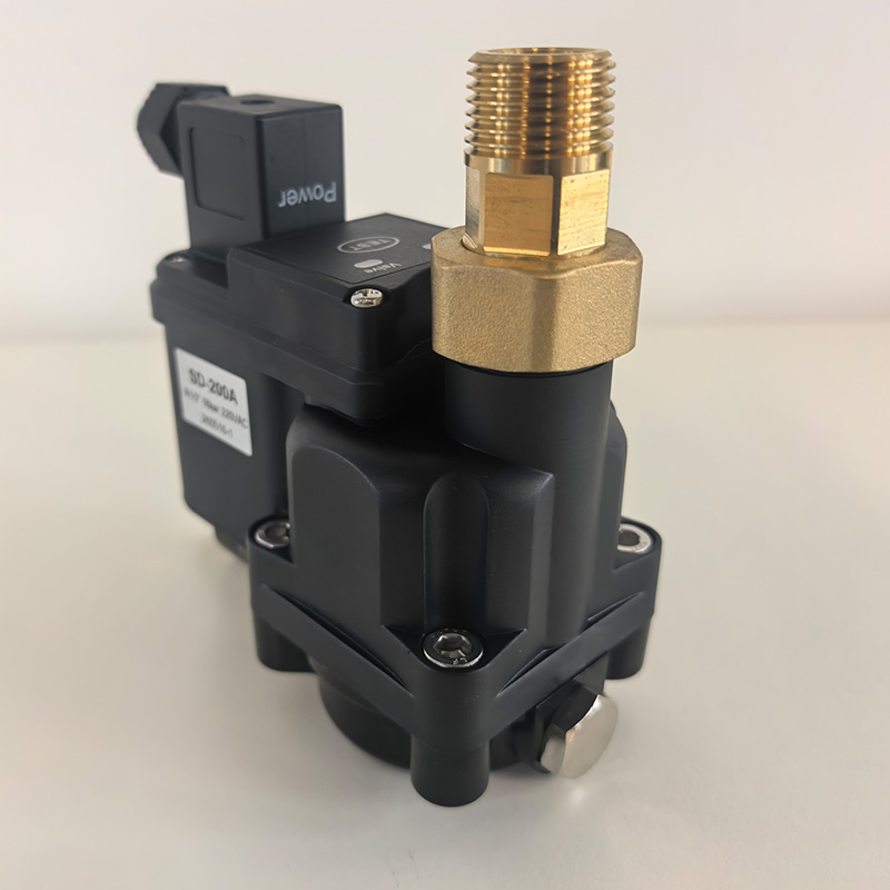 Air Compressor Automatic Drain Valve – Zero-Loss Drain Valve SD-200A, Replacement for Atlas Copco Part No. 1624295080