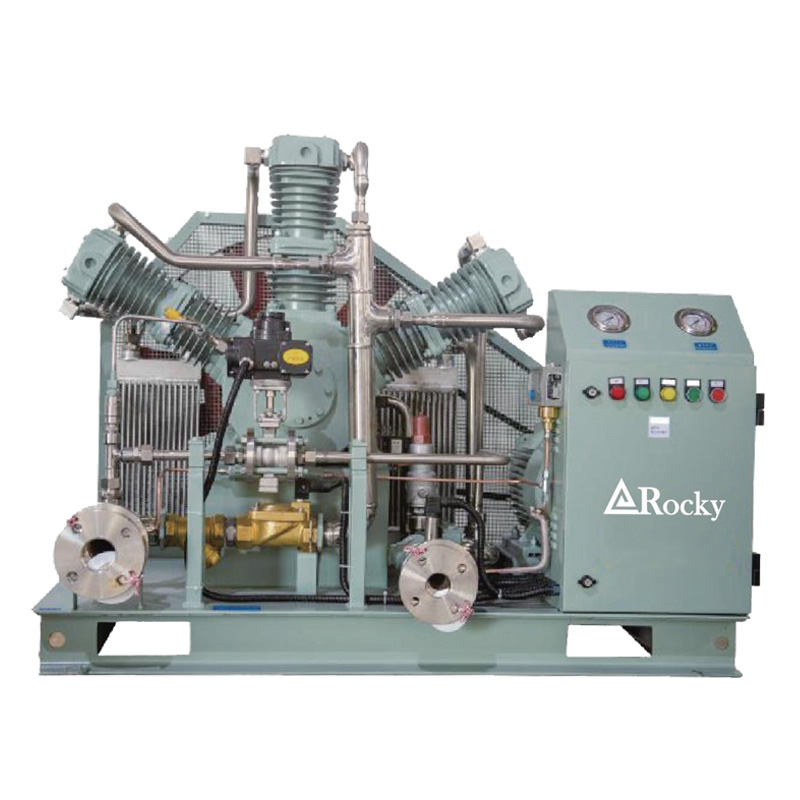 High Pressure Oil-Free Helium Gas Compressor for Semiconductor Manufacturing