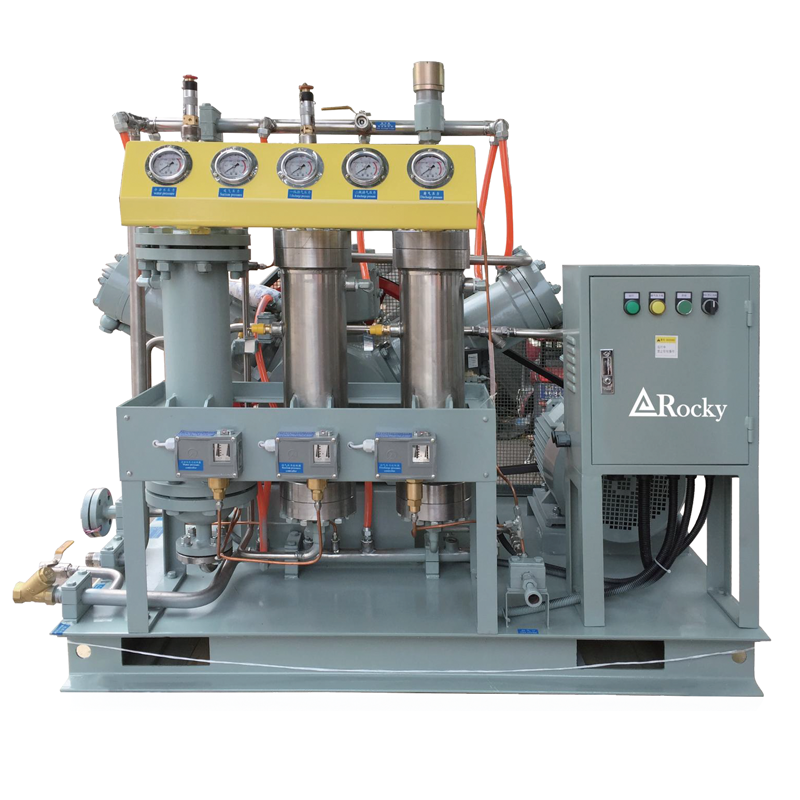 Industrial Oil-Free Hydrogen Gas Compressor High-Pressure Designed for Petrochemical 