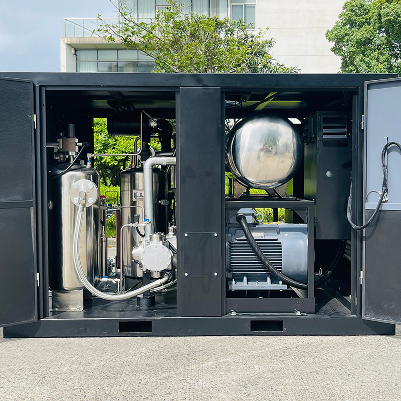 Two-Stage Compression 40 Bar PET Blowing Oil-Free Water-Lubricated Screw Air Compressor