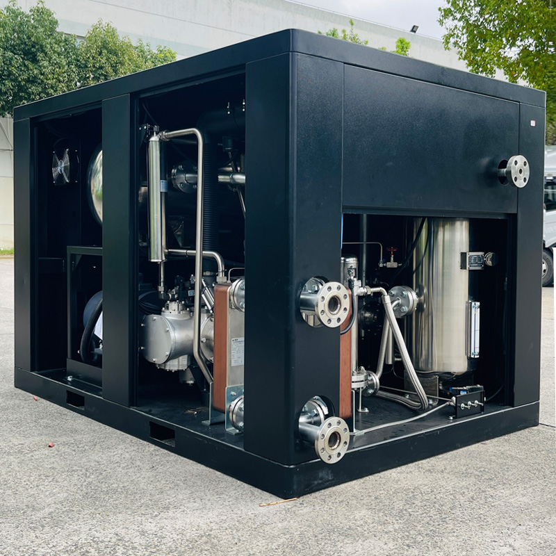 Two-Stage Compression 40 Bar PET Blowing Oil-Free Water-Lubricated Screw Air Compressor