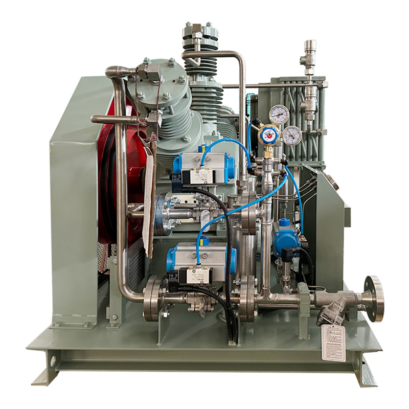 100Nm³/h Oil-Free Piston Nitrogen Compressor High Pressure Gas Booster for Cylinder Filling 