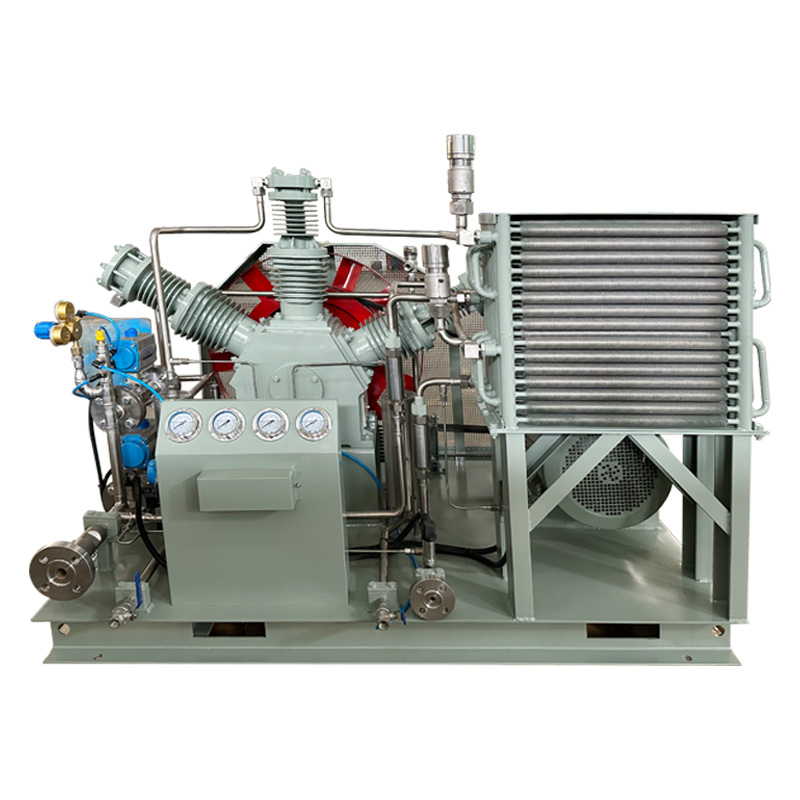 100Nm³/h Oil-Free Piston Nitrogen Compressor High Pressure Gas Booster for Cylinder Filling 