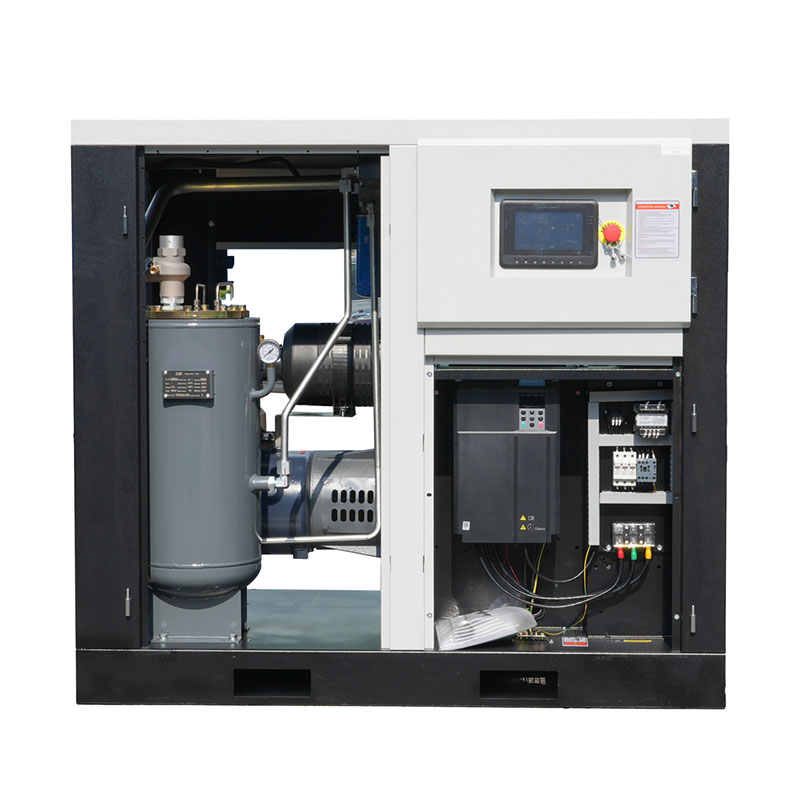 50HP Energy Saving Permanent Magnet VSD Screw Air Compressor 8 Bar 6.8m³/Min 