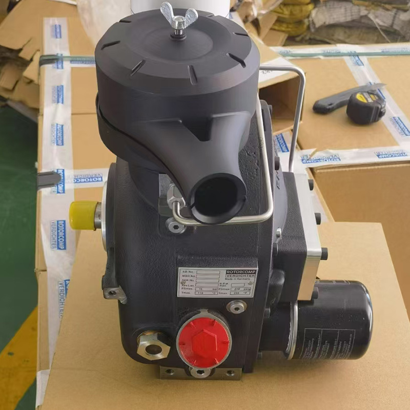 Screw Air Compressor Head Germany Original ROTORCOMP Screw Air End NK31-V018