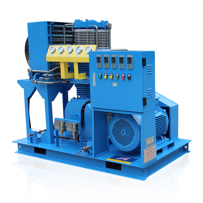 15nm3/H 150 Bar High Pressure Reciprocating Oil-Free Oxygen Compressor for Filling Oxygen Cylinders